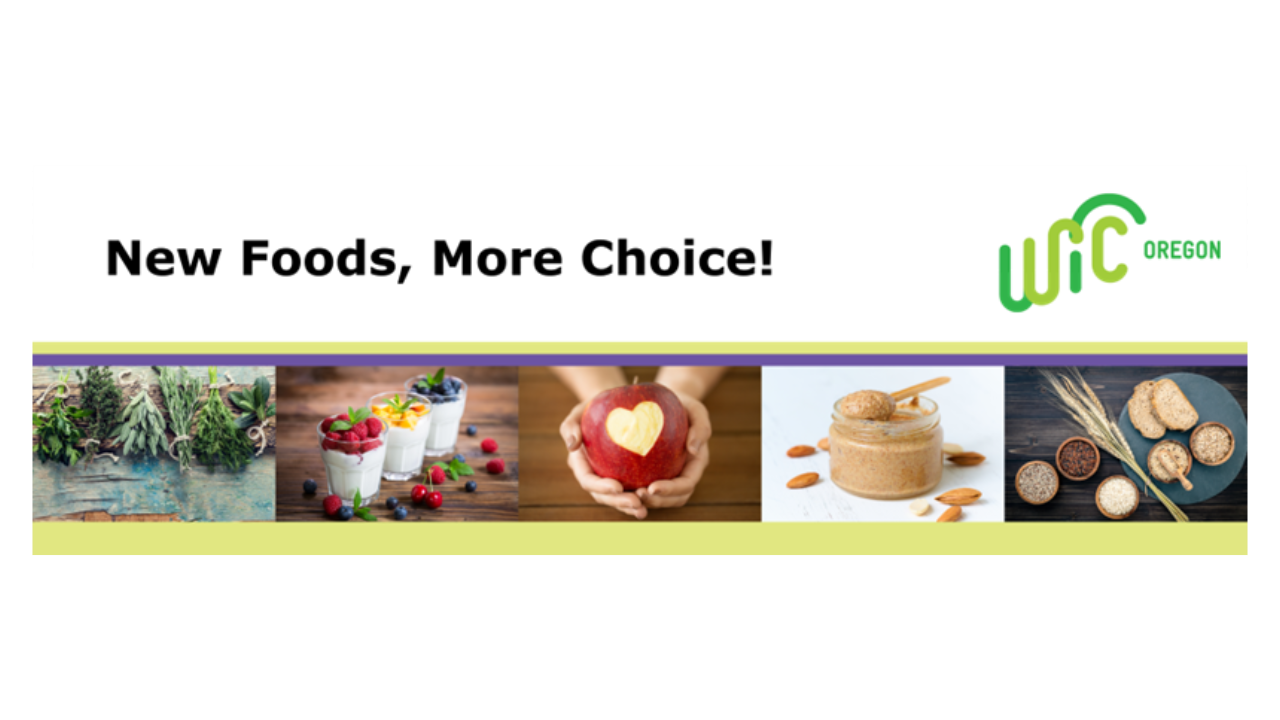 New foods, more choice!