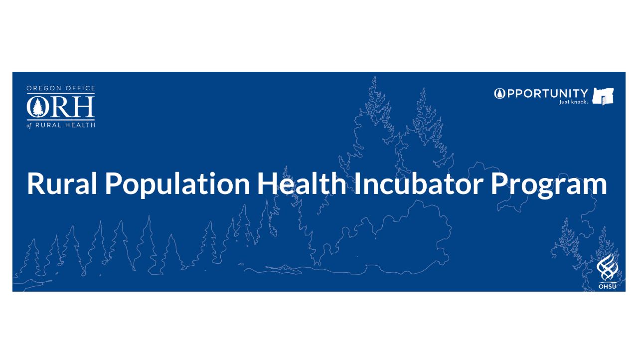 Rural Population Health Incubator Program